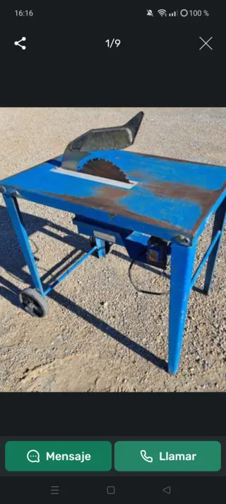 Tronzadora de madera