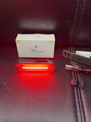 Luz trasera bicicleta Ryaco USB