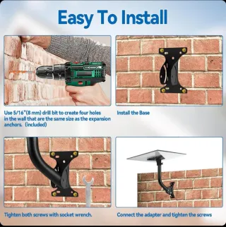 Kit Soporte Antena Starlink Ajustable