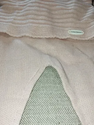 Conjunto bebé punto rosa 3 meses