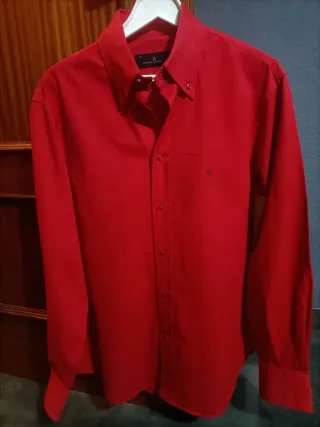 Camisa Carolina Herrera XL Roja