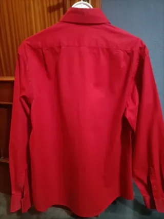 Camisa Carolina Herrera XL Roja