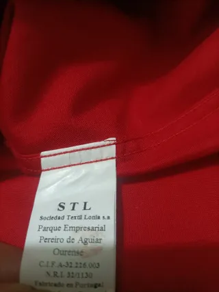 Camisa Carolina Herrera XL Roja