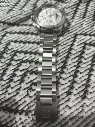 Reloj Pagani Design Hombre Plata Blanco