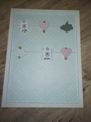 Bacheca decorativa cameretta