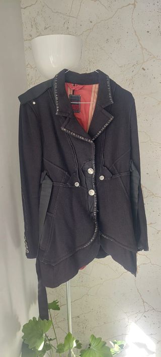 Chaqueta Marithé + François Girbaud Negra