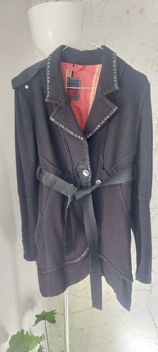 Chaqueta Marithé + François Girbaud Negra