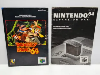 Donkey Kong 64 + expansion pak nintendo 64