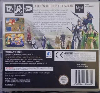 Final Fantasy IV Nintendo DS RPG