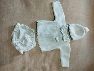 Conjunto bebé azul claro