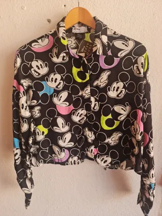 Camisa Mickey Mouse Bershka nueva por con etiqueta