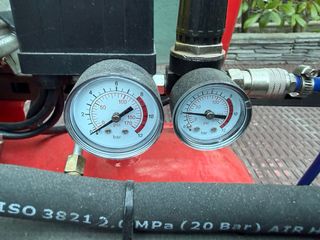 Compresor Aire 50L x3 Motores