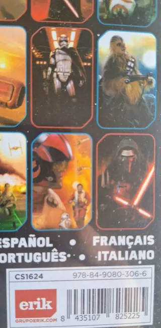 Calendario Star Wars The Force Awakwns año 2016