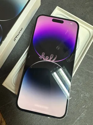 iPhone 14 Pro Max Negro/Morado