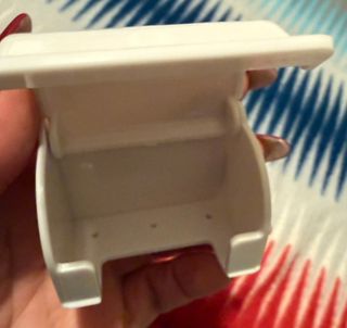 2 Suportes para giletes branco