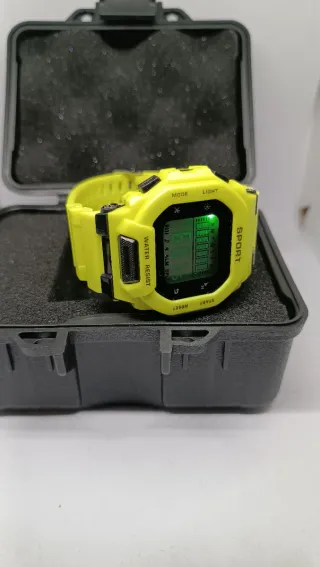 Reloj Deportivo Digital Militar Nuevo Amarillo