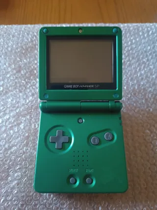 *Como Nueva* Game Boy Advance SP Verde Rayquaza