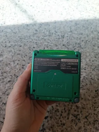*Como Nueva* Game Boy Advance SP Verde Rayquaza