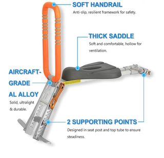 Seggiolino Bici per Bambini. Portaniño