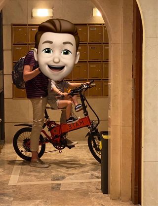 Seggiolino Bici per Bambini. Portaniño