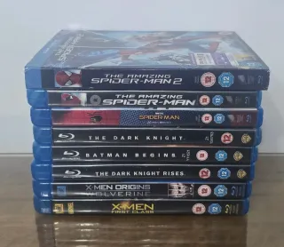 Lote Marvel DC Blu-ray 23 películas