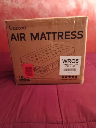 Colchón Hinchable Individual NUEVO sin usar 75 eur