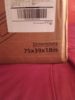 Colchón Hinchable Individual NUEVO sin usar 75 eur