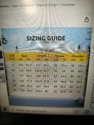 Chaqueta estilo francés hombre