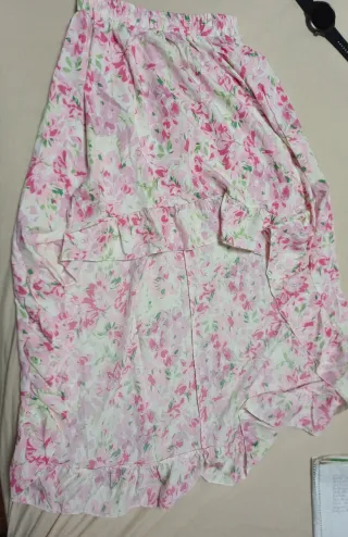 Conjunto top y falda floral