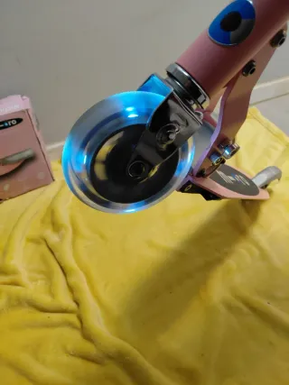 Patinete Micro Sprite LED Rosa