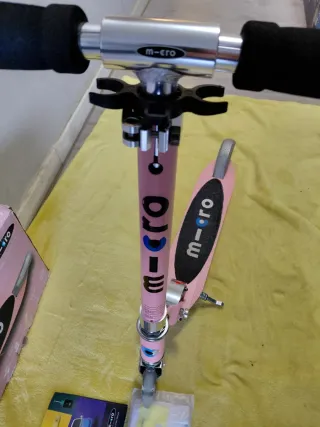 Patinete Micro Sprite LED Rosa