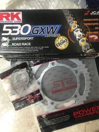Kit Cadena RK 530 GXW Supersport