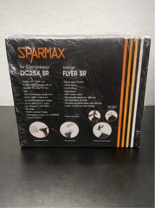 Sparmax DC25X SR Air Compressor & Flyer SR Airbrus