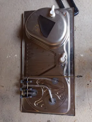 Fregadero y cocina combi