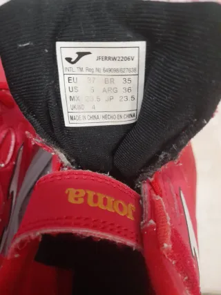 Scarpe da ginnastica Joma rosse