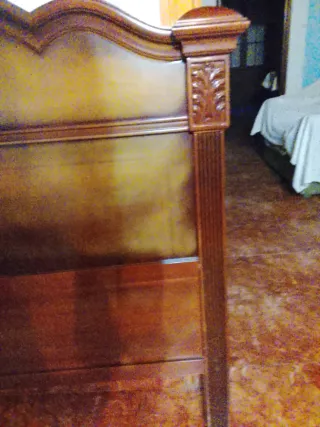 Cabecero de madera 135 cm