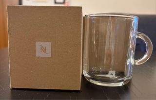 Coppia Tazze Nespresso Vertuo Small Vetro