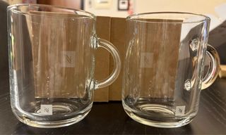 Coppia Tazze Nespresso Vertuo Small Vetro