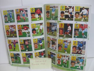 ALBUM FACSIMIL DE CROMOS IMPRESOS ESTE LIGA 92 93