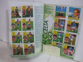 ALBUM FACSIMIL DE CROMOS IMPRESOS ESTE LIGA 92 93