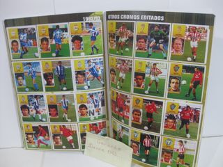 ALBUM FACSIMIL DE CROMOS IMPRESOS ESTE LIGA 92 93