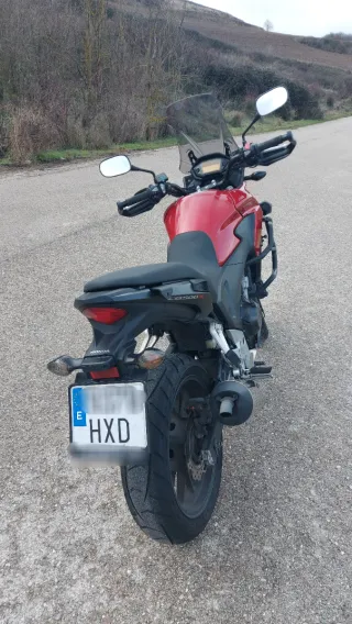 Honda CB500X Adventure Roja