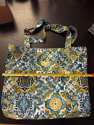 Borsa shopper fantasia geometrica