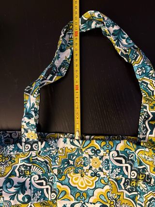 Borsa shopper fantasia geometrica