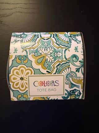 Borsa shopper fantasia geometrica