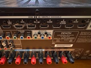 Receptor Denon AVR-X2500H Negro.