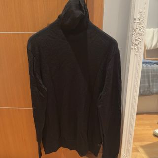 Jersey Michael Kors Negro Cuello Alto