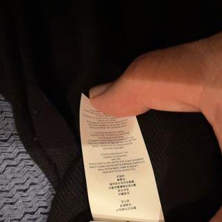 Jersey Michael Kors Negro Cuello Alto