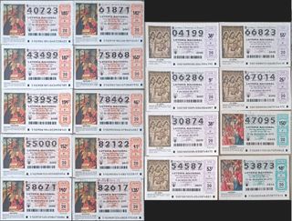 Lotería Nacional: Décimos 2001-2020