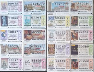 Lotería Nacional: Décimos 2001-2020